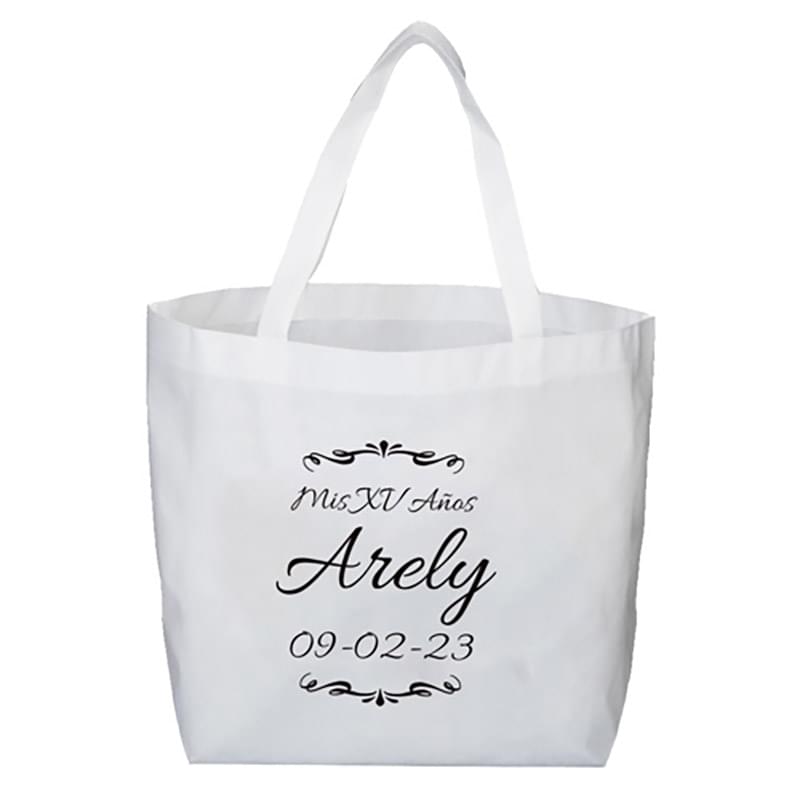 Full Color Sublimation Printed Tote Bags W/ Gusset (20"x 13"x 8")