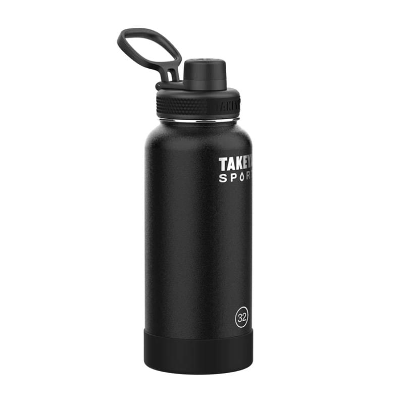 32 oz Takeya® Stainless Steel Insulated Sport Water Bottle w/ Spout Lid