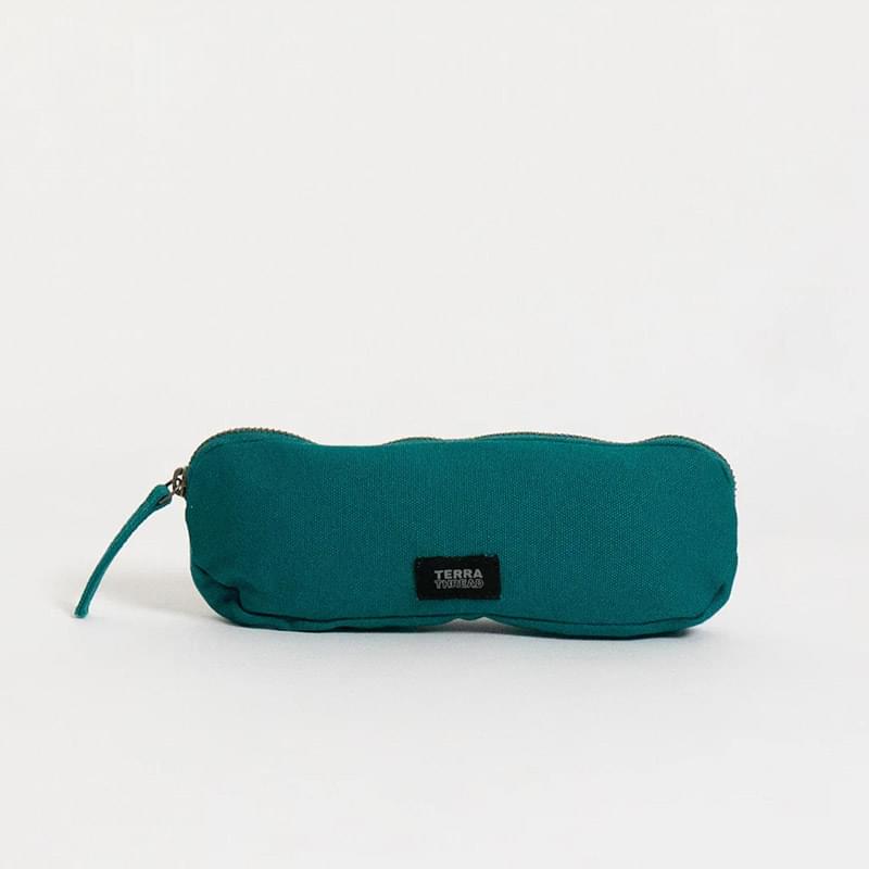 TERRA THREAD® - Organic Cotton Pencil Bag Sustainable GOTS & Fair Trade Certified