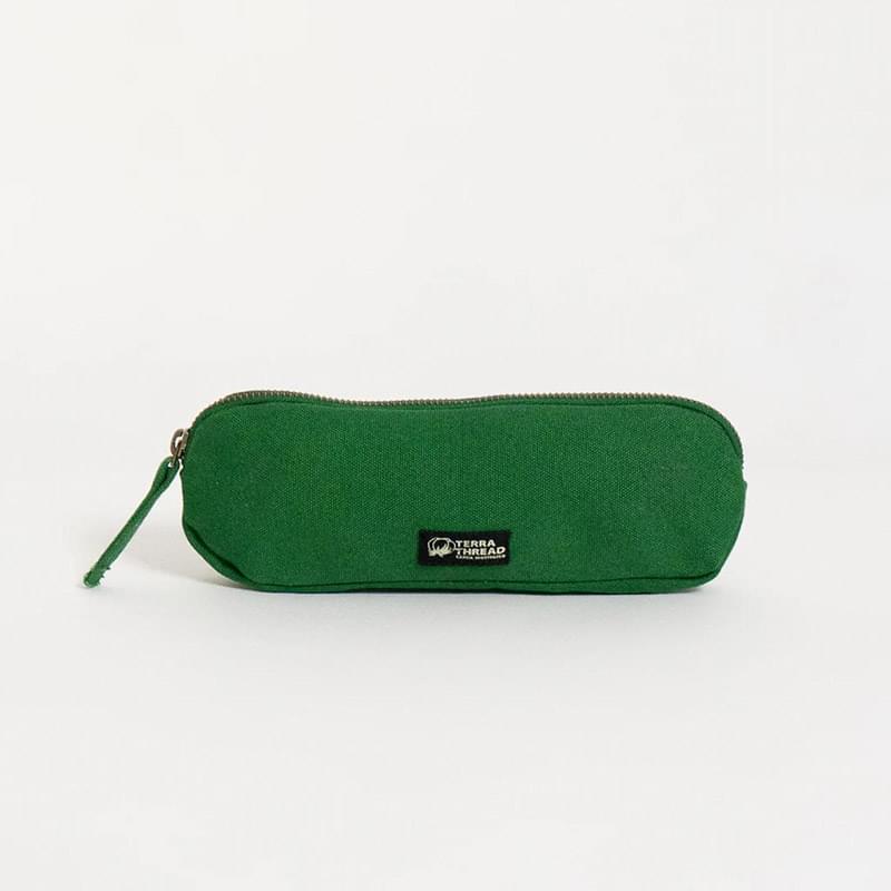 TERRA THREAD® - Organic Cotton Pencil Bag Sustainable GOTS & Fair Trade Certified