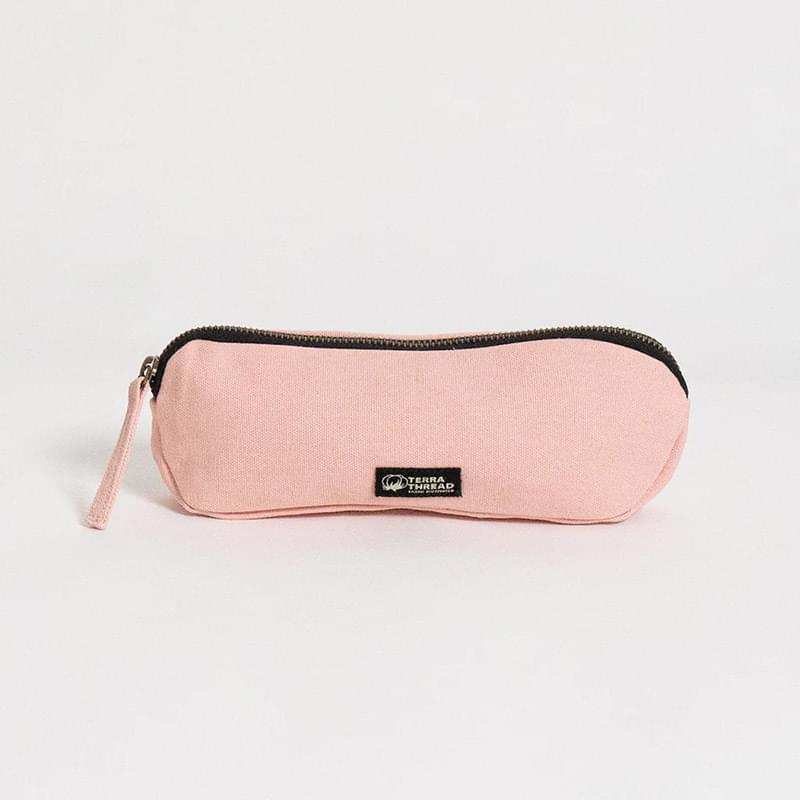 TERRA THREAD® - Organic Cotton Pencil Bag Sustainable GOTS & Fair Trade Certified