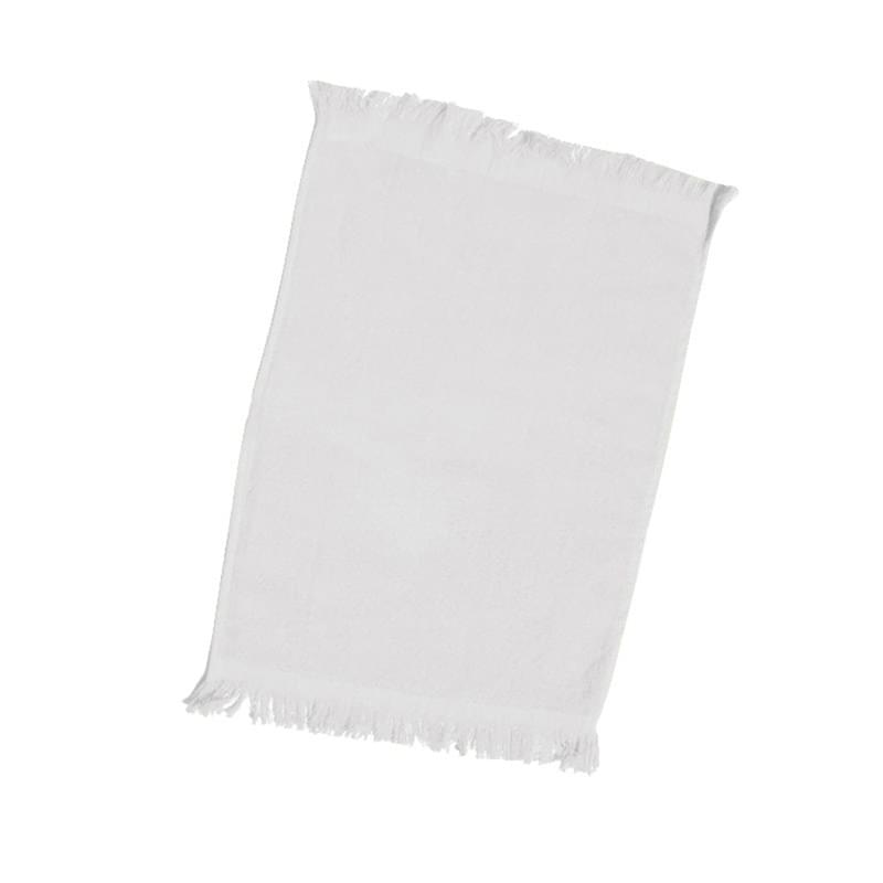 Velour Towel w/ Keyring & Hemmed Ends 11" X 18" Towels