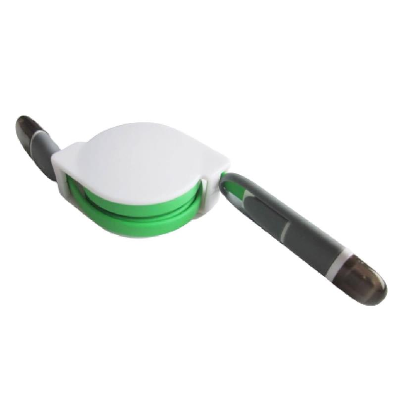 ASCOT Self-spooling USB charging cable for iPhone and Android