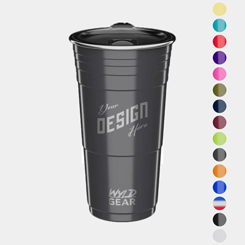 24 oz Wyld Gear® Stainless Steel Vacuum Insulated Party Cup