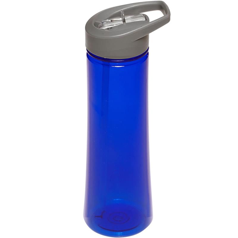 22 oz Sports Bottle w/ Flip top spout Printed Water Bottle