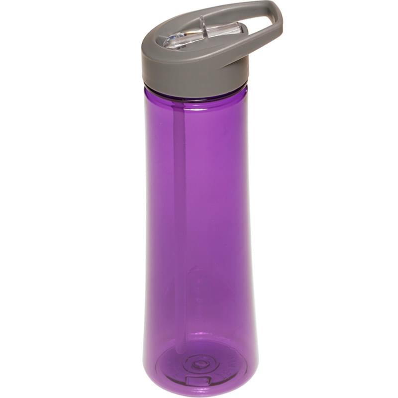 22 oz Sports Bottle w/ Flip top spout Printed Water Bottle