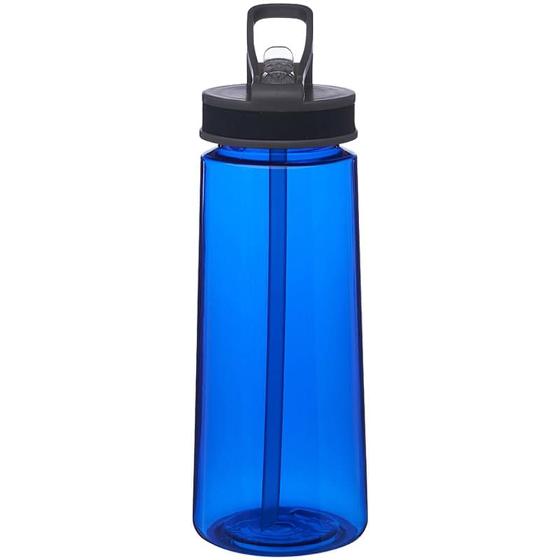 Classic 22 oz Sports Bottles w/ Straw Printed Water Bottle