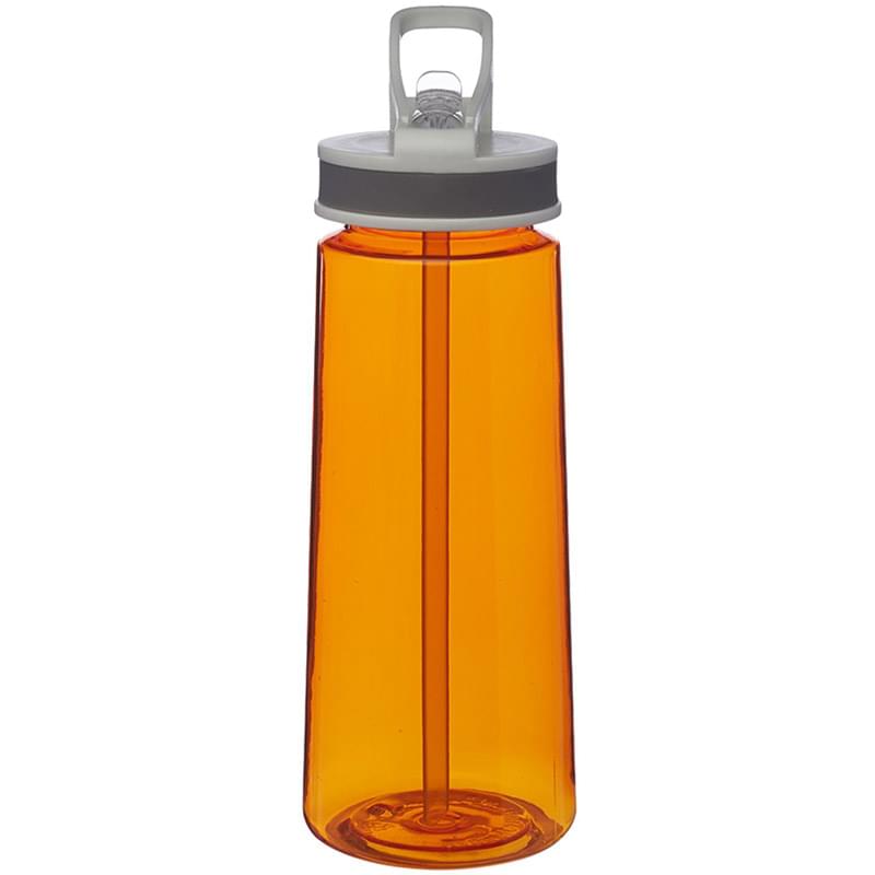 Classic 22 oz Sports Bottles w/ Straw Printed Water Bottle