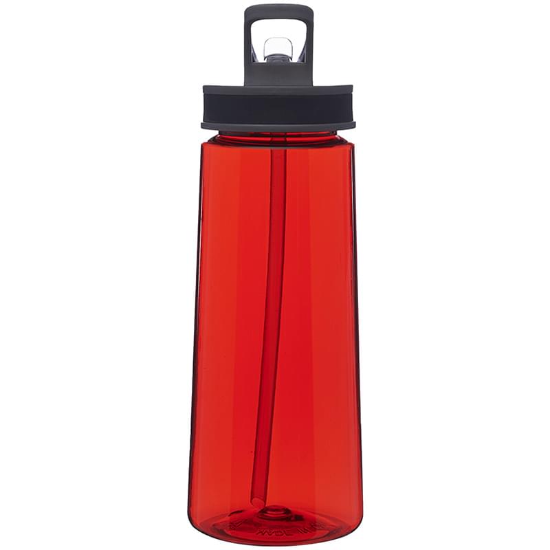Classic 22 oz Sports Bottles w/ Straw Printed Water Bottle