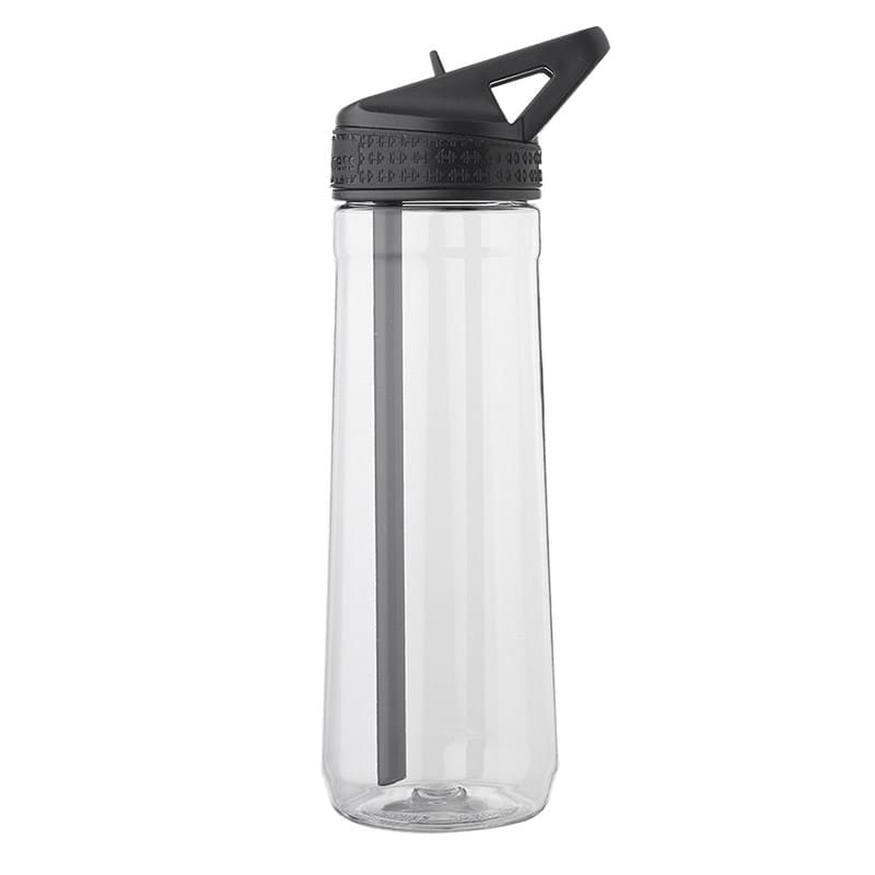 30 oz. Plastic Water Bottle W/ Sip Straw