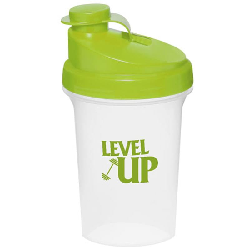 16 oz. Plastic Shaker Bottles w/ Custom Logo & Snap Lid