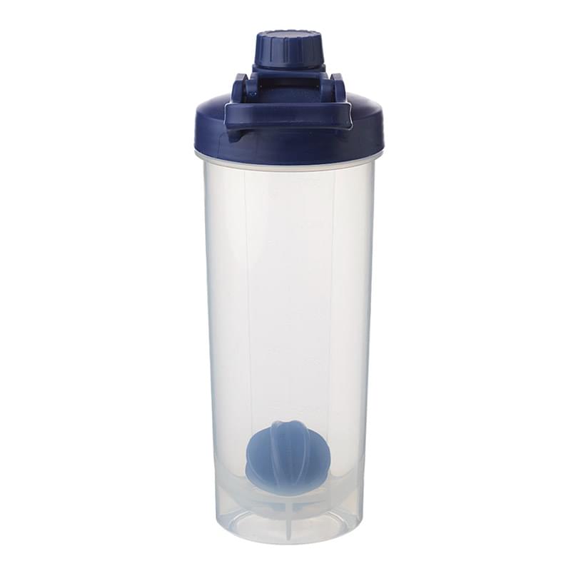 Olympian Plastic Bottles - 24 oz. Shaker Bottle w/ Mixer & Handle