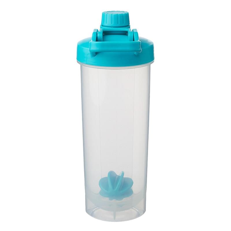 Olympian Plastic Bottles - 24 oz. Shaker Bottle w/ Mixer & Handle