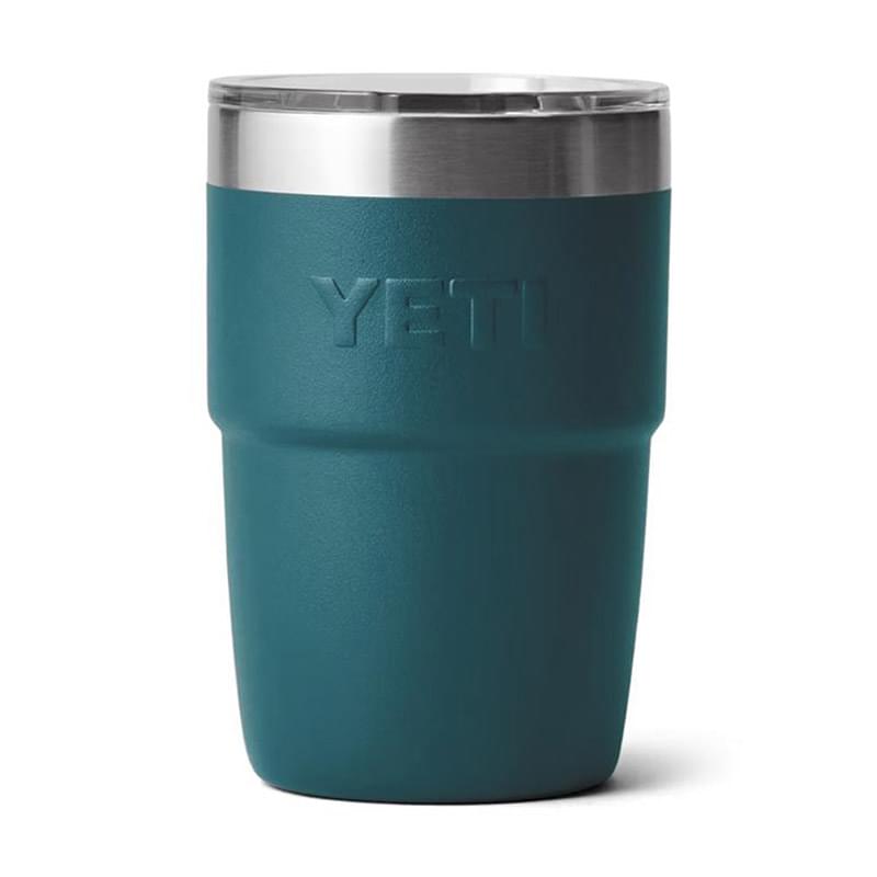 8 Oz YETI® Rambler Stainless Steel Insulated Stackable Cup w/ Lid