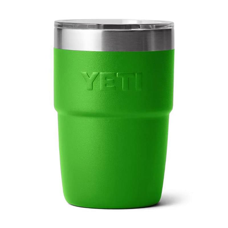 8 Oz YETI® Rambler Stainless Steel Insulated Stackable Cup w/ Lid