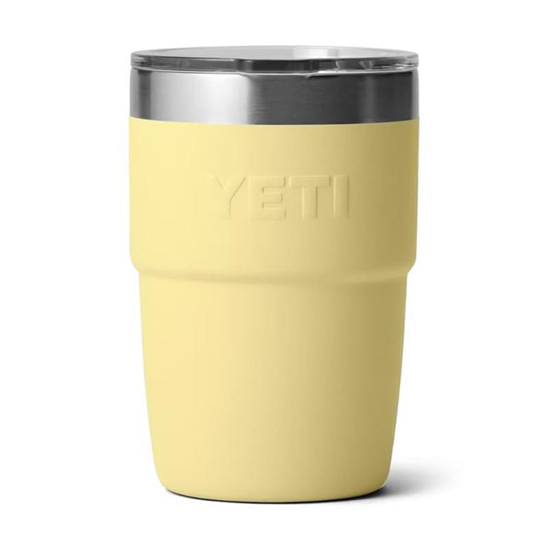8 Oz YETI® Rambler Stainless Steel Insulated Stackable Cup w/ Lid