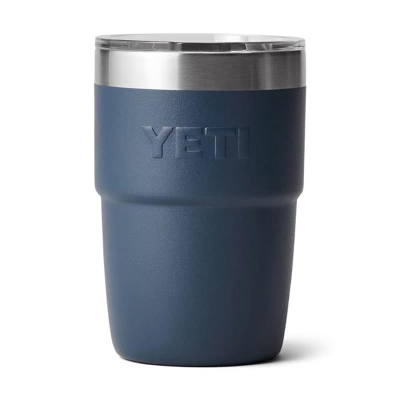 8 Oz YETI® Rambler Stainless Steel Insulated Stackable Cup w/ Lid