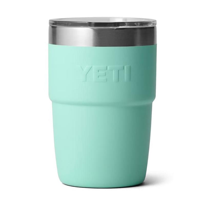 8 Oz YETI® Rambler Stainless Steel Insulated Stackable Cup w/ Lid