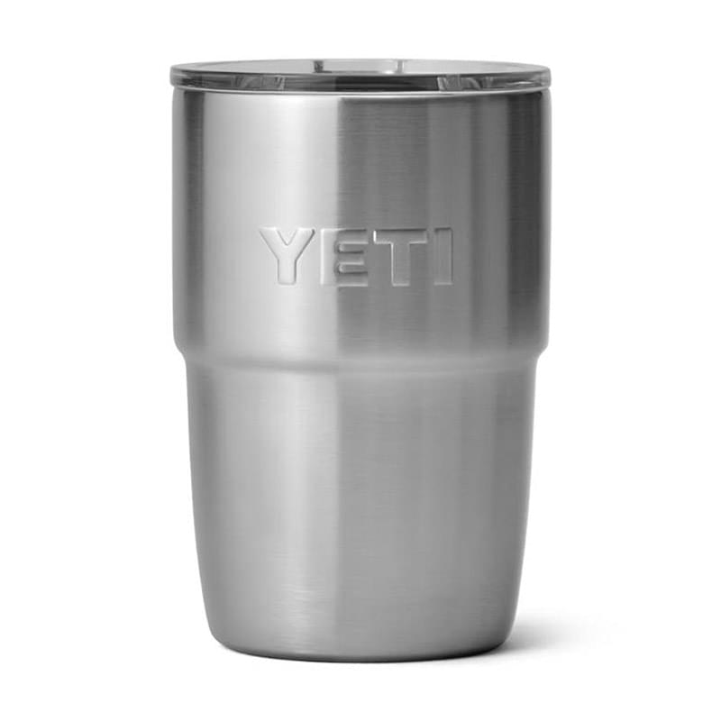 8 Oz YETI® Rambler Stainless Steel Insulated Stackable Cup w/ Lid