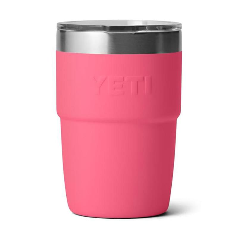 8 Oz YETI® Rambler Stainless Steel Insulated Stackable Cup w/ Lid