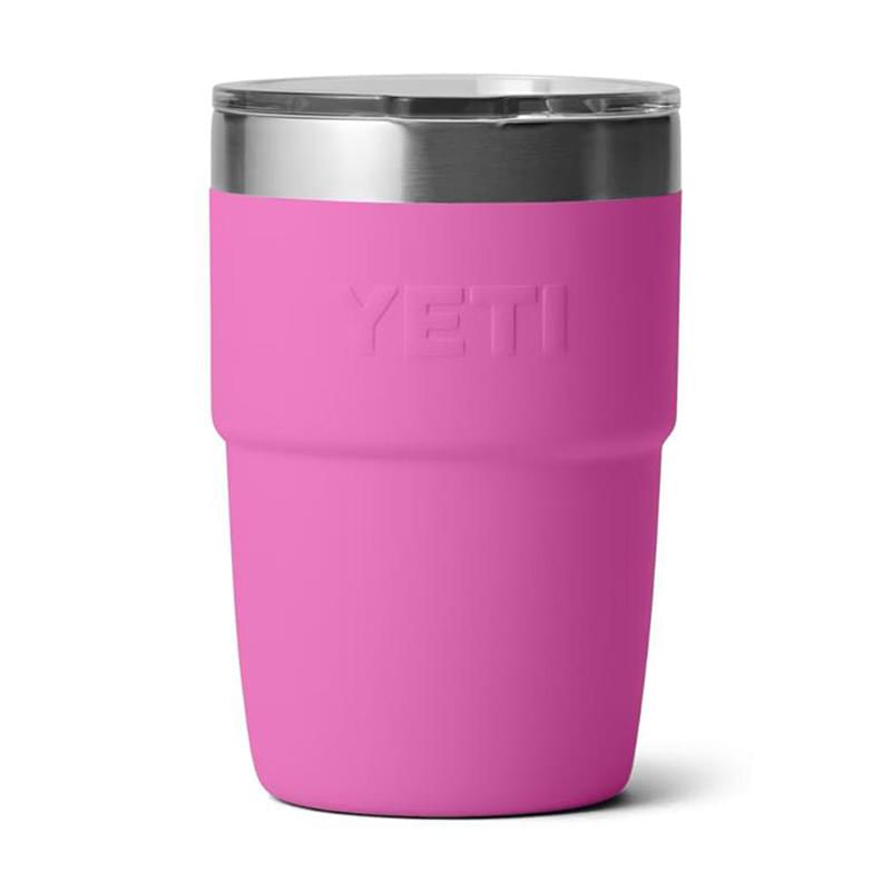 8 Oz YETI® Rambler Stainless Steel Insulated Stackable Cup w/ Lid