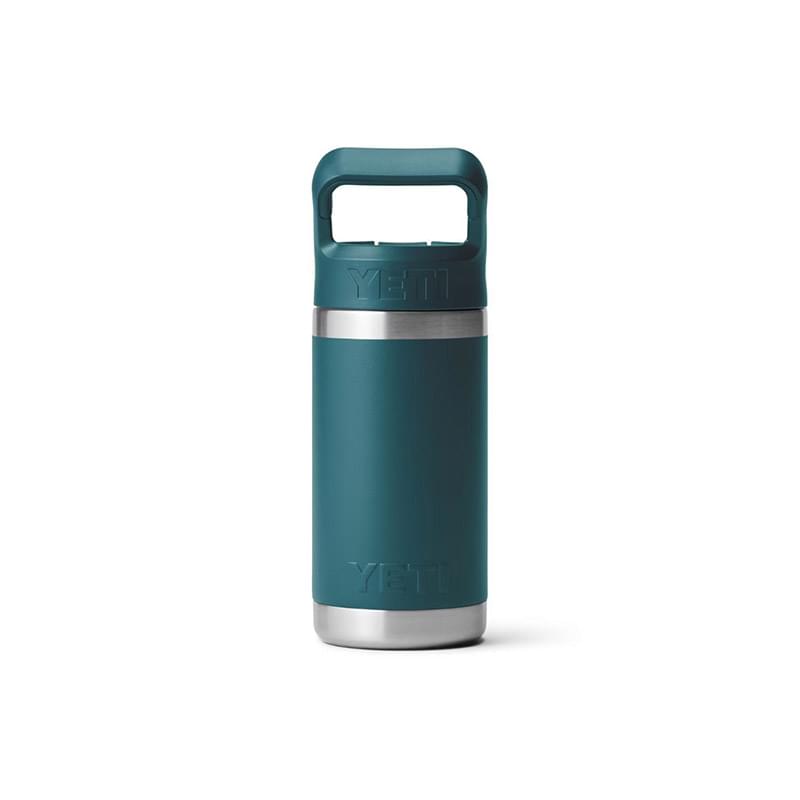 12 Oz YETI® Rambler Stainless Steel Insulated Kids Water Bottle w/ Straw Cap