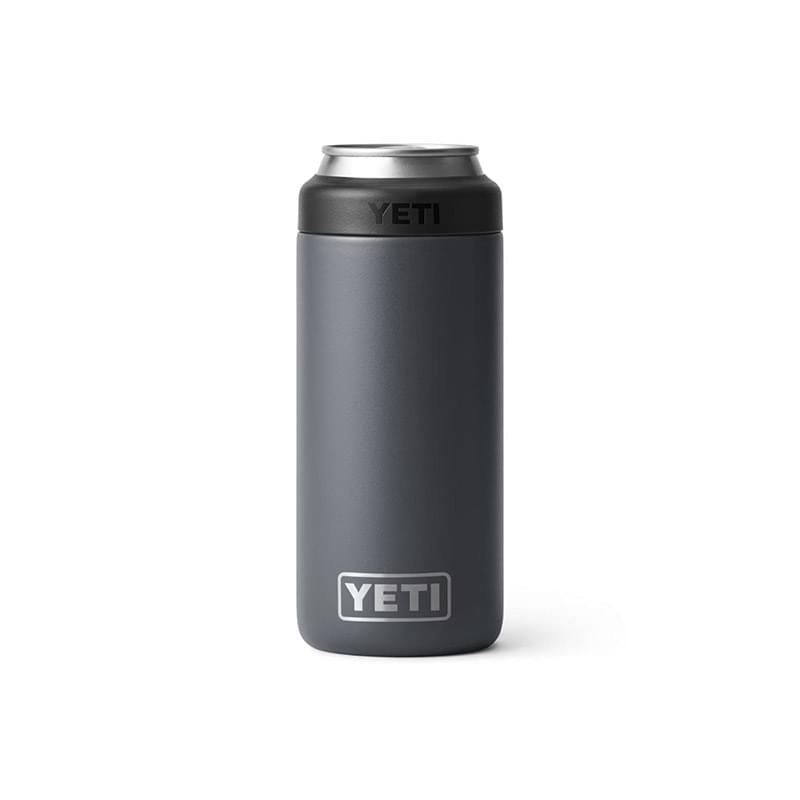 16 Oz Slim YETI® Rambler Stainless Steel FrostGuard Can Cooler