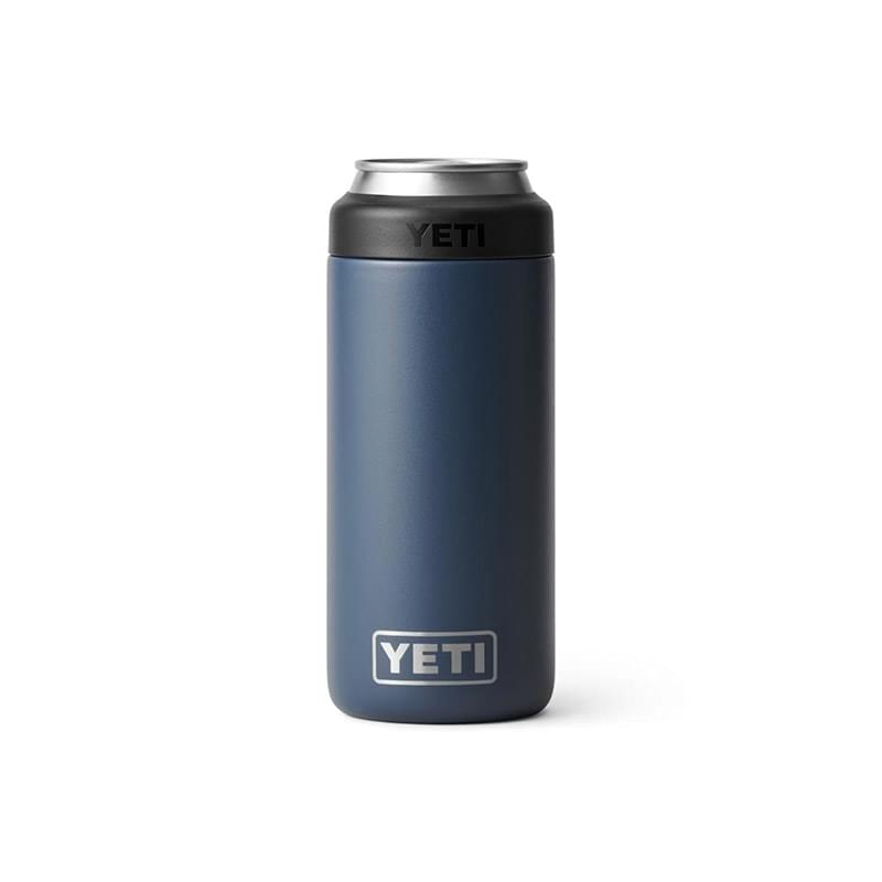 16 Oz Slim YETI® Rambler Stainless Steel FrostGuard Can Cooler