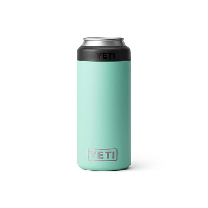 16 Oz Slim YETI® Rambler Stainless Steel FrostGuard Can Cooler