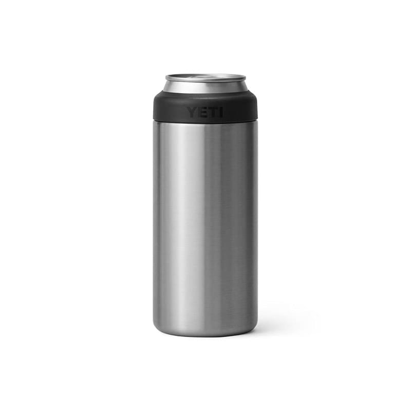 16 Oz Slim YETI® Rambler Stainless Steel FrostGuard Can Cooler