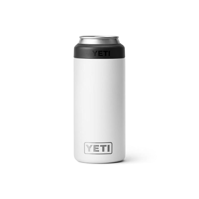 16 Oz Slim YETI® Rambler Stainless Steel FrostGuard Can Cooler
