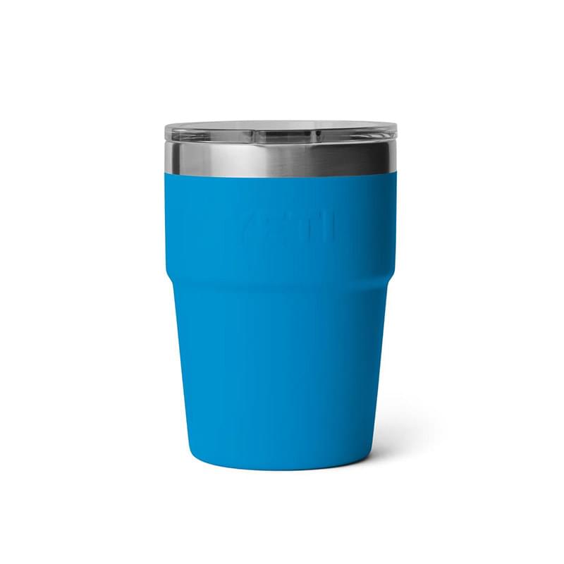 16 Oz YETI® Rambler Stainless Steel Insulated Stackable Cup w/ Lid