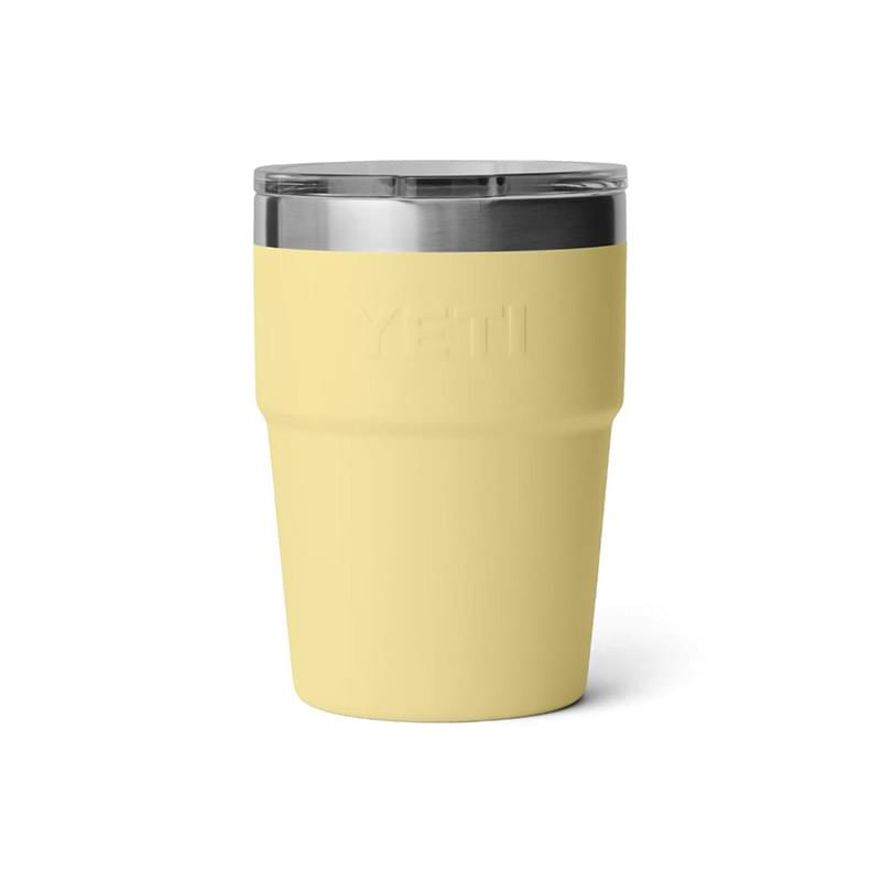16 Oz YETI® Rambler Stainless Steel Insulated Stackable Cup w/ Lid