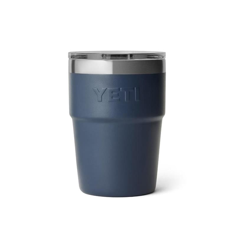 16 Oz YETI® Rambler Stainless Steel Insulated Stackable Cup w/ Lid