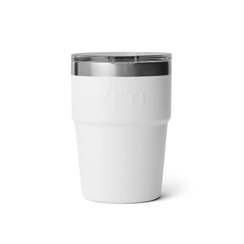 16 Oz YETI® Rambler Stainless Steel Insulated Stackable Cup w/ Lid