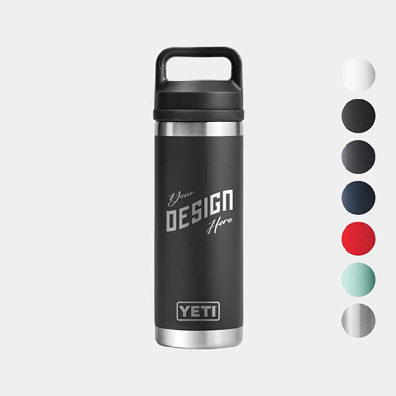 18 Oz YETI® Stainless Steel Insulated Water Bottle w/ Chug Cap