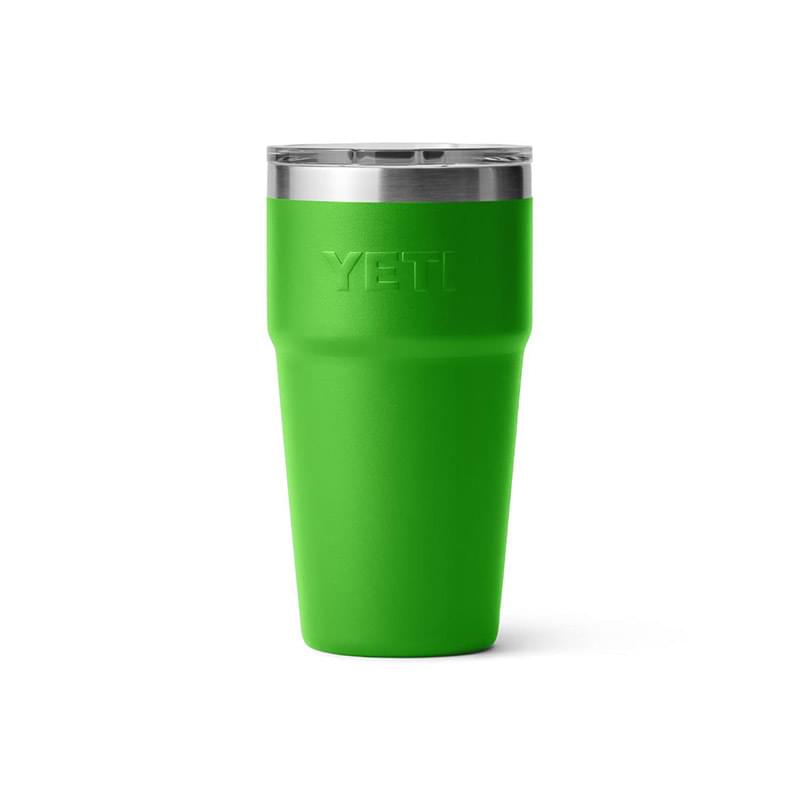 20 Oz YETI® Rambler Stainless Steel Insulated Stackable Cup w/ Lid