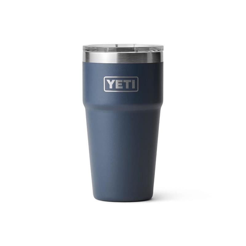 20 Oz YETI® Rambler Stainless Steel Insulated Stackable Cup w/ Lid