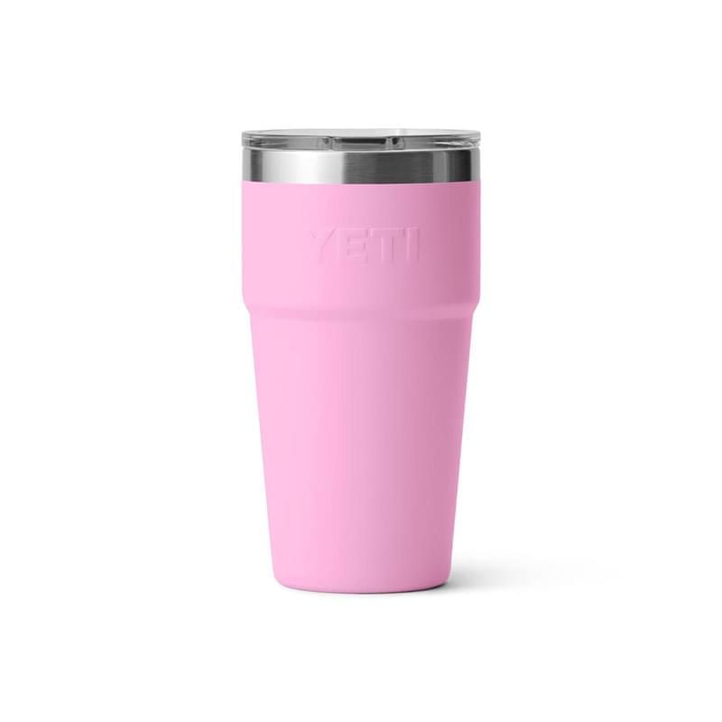 20 Oz YETI® Rambler Stainless Steel Insulated Stackable Cup w/ Lid