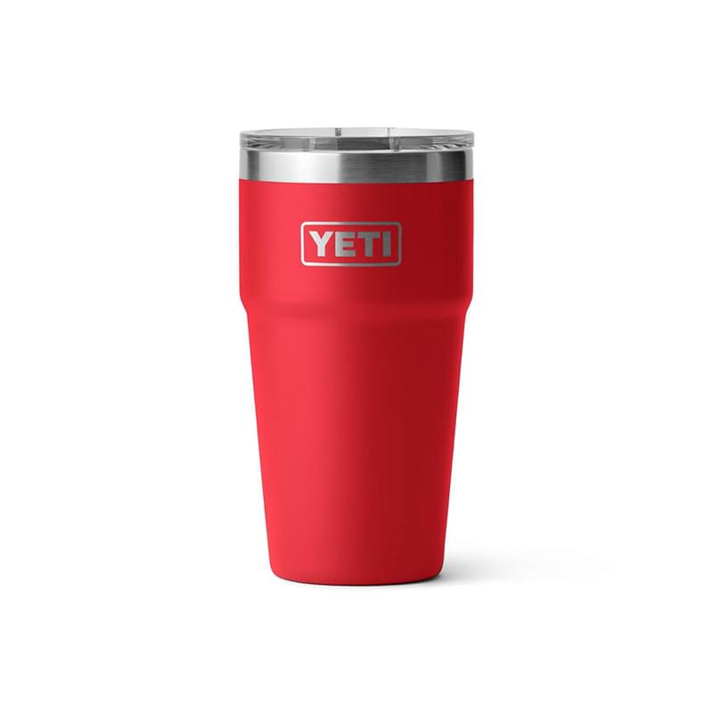 20 Oz YETI® Rambler Stainless Steel Insulated Stackable Cup w/ Lid