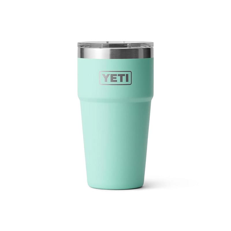 20 Oz YETI® Rambler Stainless Steel Insulated Stackable Cup w/ Lid