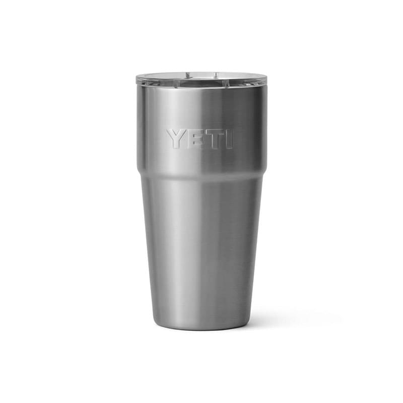 20 Oz YETI® Rambler Stainless Steel Insulated Stackable Cup w/ Lid