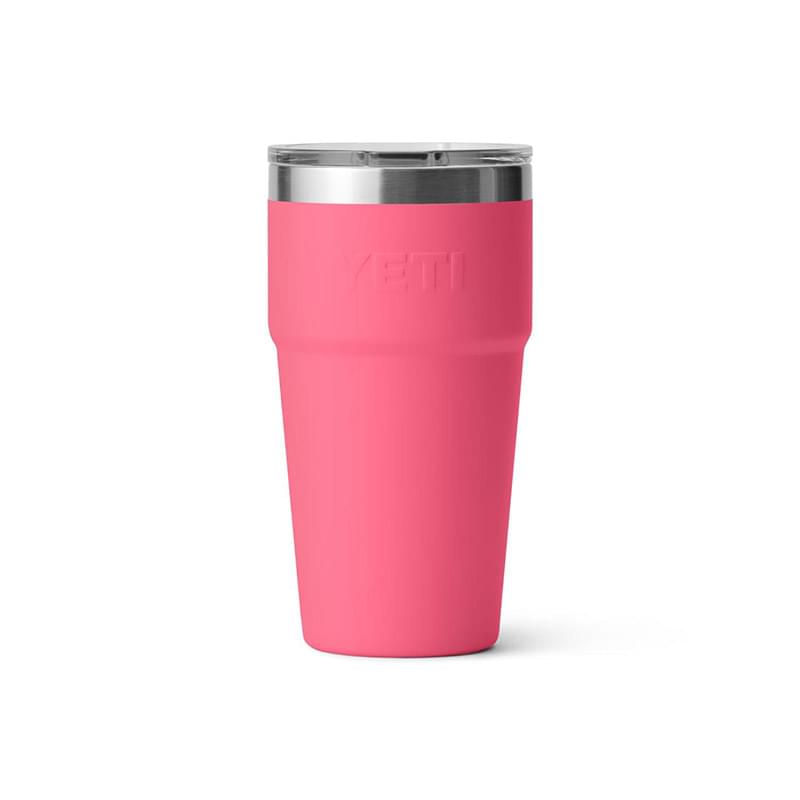 20 Oz YETI® Rambler Stainless Steel Insulated Stackable Cup w/ Lid