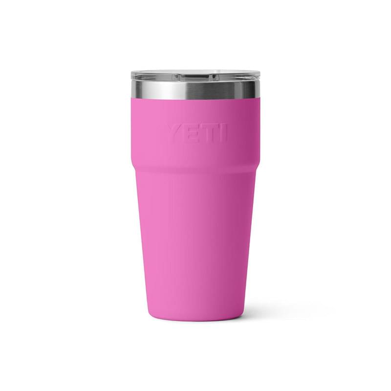 20 Oz YETI® Rambler Stainless Steel Insulated Stackable Cup w/ Lid