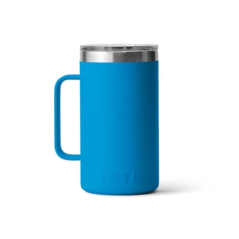 24 oz YETI® Rambler Stainless Steel Insulated Travel Mug w/ Lid