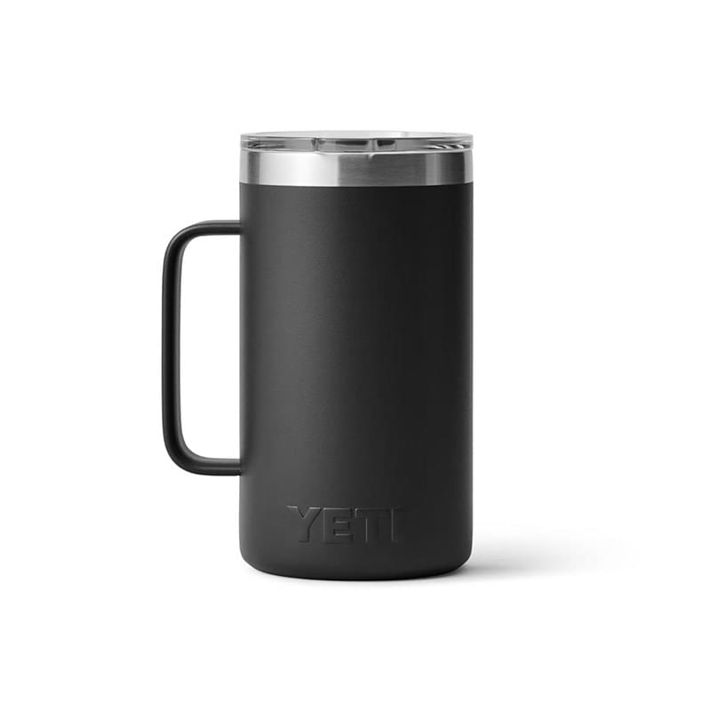 24 oz YETI® Rambler Stainless Steel Insulated Travel Mug w/ Lid