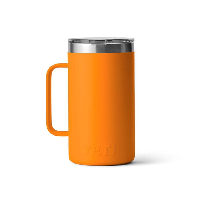 24 oz YETI® Rambler Stainless Steel Insulated Travel Mug w/ Lid