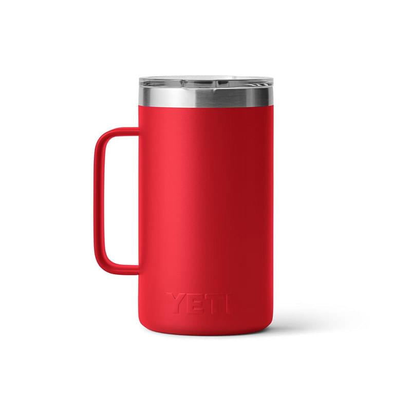 24 oz YETI® Rambler Stainless Steel Insulated Travel Mug w/ Lid