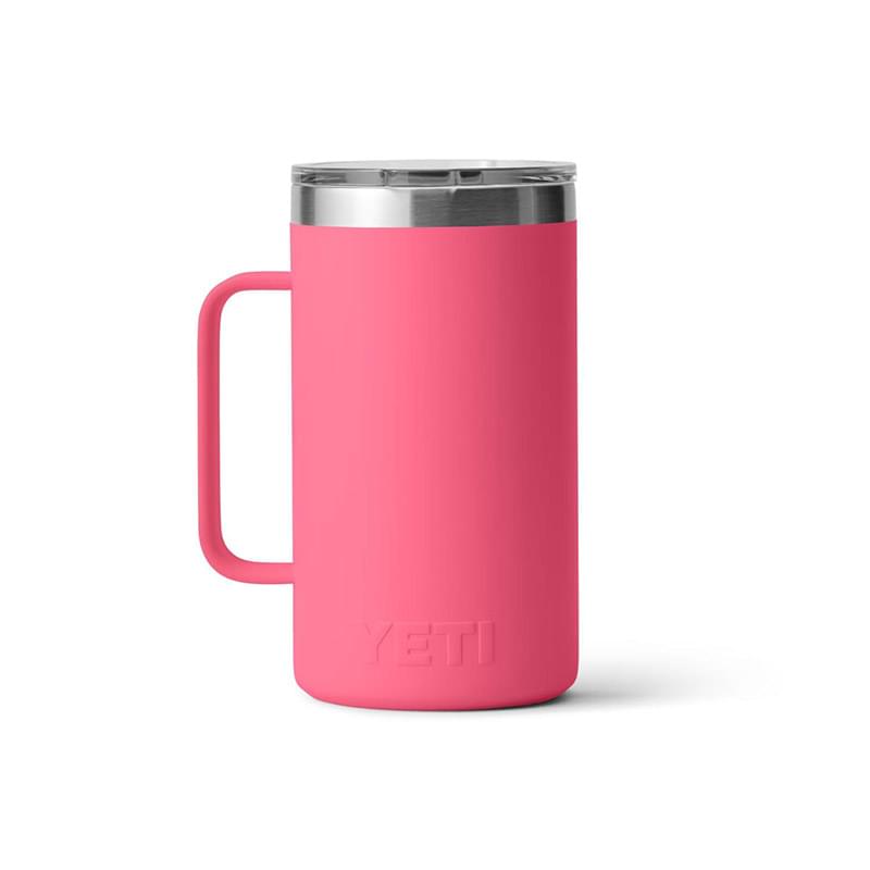 24 oz YETI® Rambler Stainless Steel Insulated Travel Mug w/ Lid