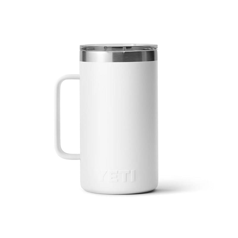 24 oz YETI® Rambler Stainless Steel Insulated Travel Mug w/ Lid